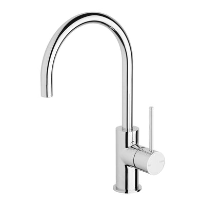Phoenix Vivid Slimline Sink Mixer 160mm Gooseneck - Lead Free, Chrome
