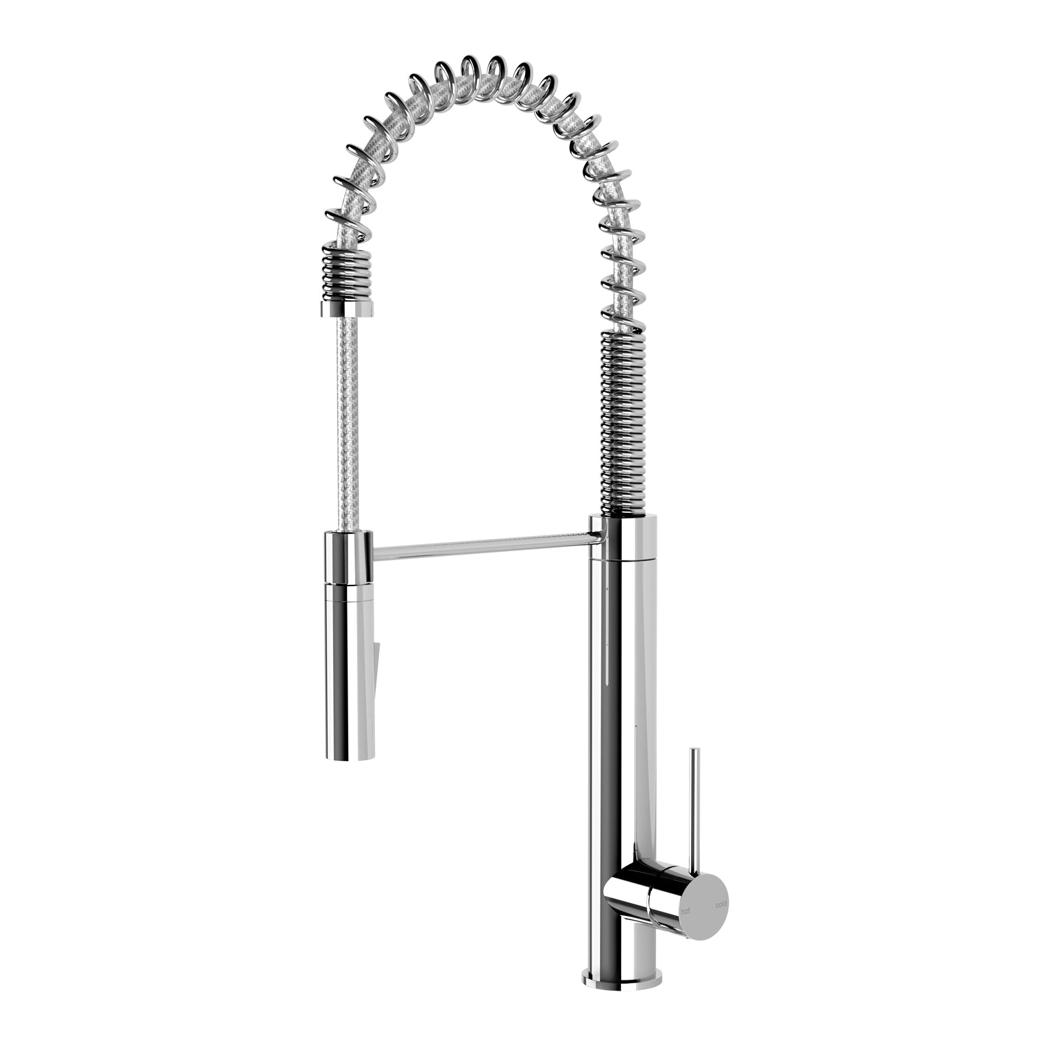 Phoenix Vivid Slimline Tall Spring Sink Mixer 200mm, Chrome