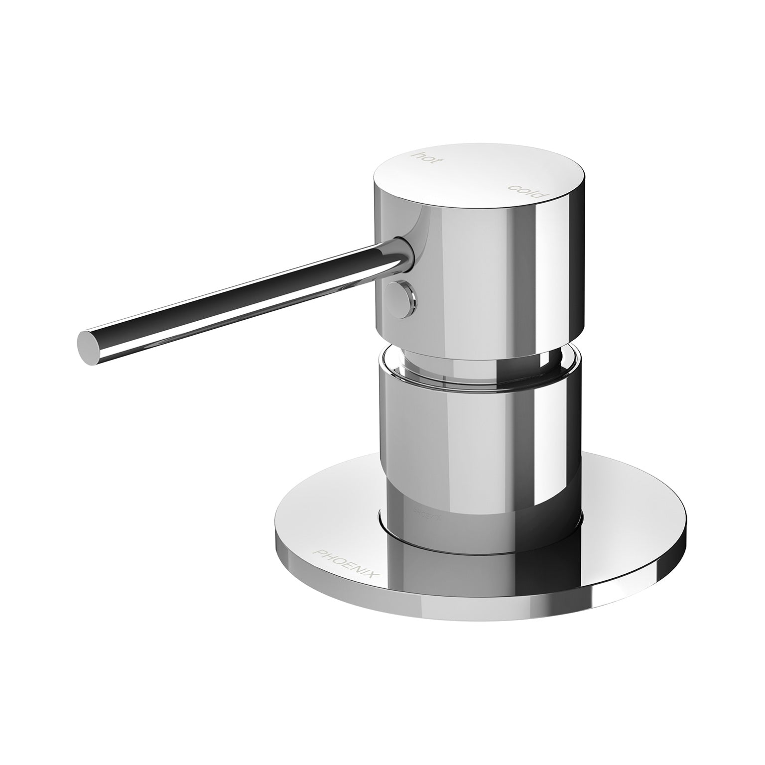 Phoenix Vivid Slimline Hob Mixer, Chrome