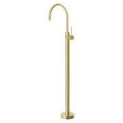 Phoenix Vivid Slimline Floor Mounted Bath Mixer, Brushed Gold