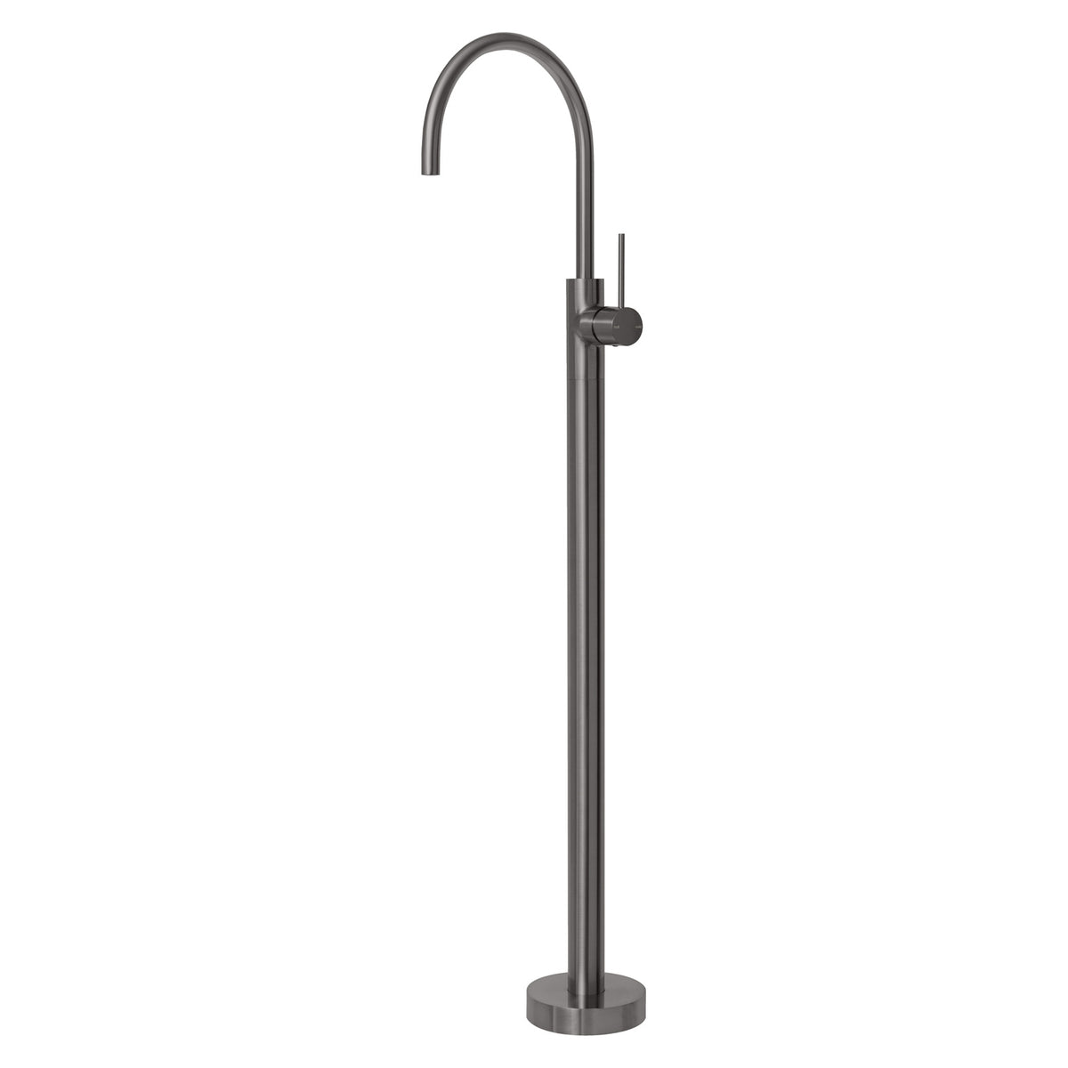 Phoenix Vivid Slimline Floor Mounted Bath Mixer, Matte Black