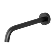 Phoenix Vivid Slimline Basin Outlet 230mm Curved, Matte Black