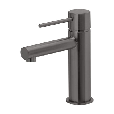 Phoenix Vivid Slimline Basin Mixer - Lead Free, Brushed Carbon