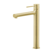 Phoenix Vivid Slimline Vessel Mixer, Brushed Gold