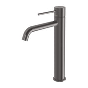 Phoenix Vivid Slimline Vessel Mixer Curved Outlet, Brushed Carbon