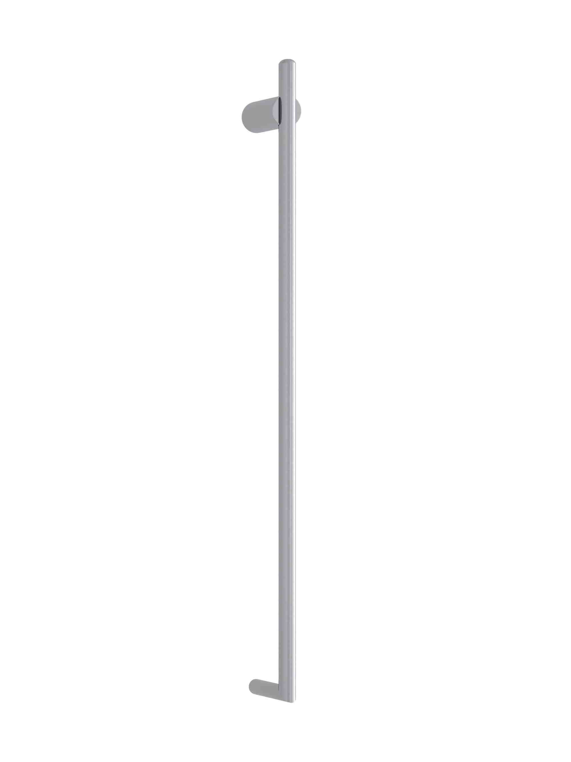 Thermogroup Thermorail Thin/Round 240Volt Vertical Bar 900x45x80mm 15Watt, Polished Stainless Steel