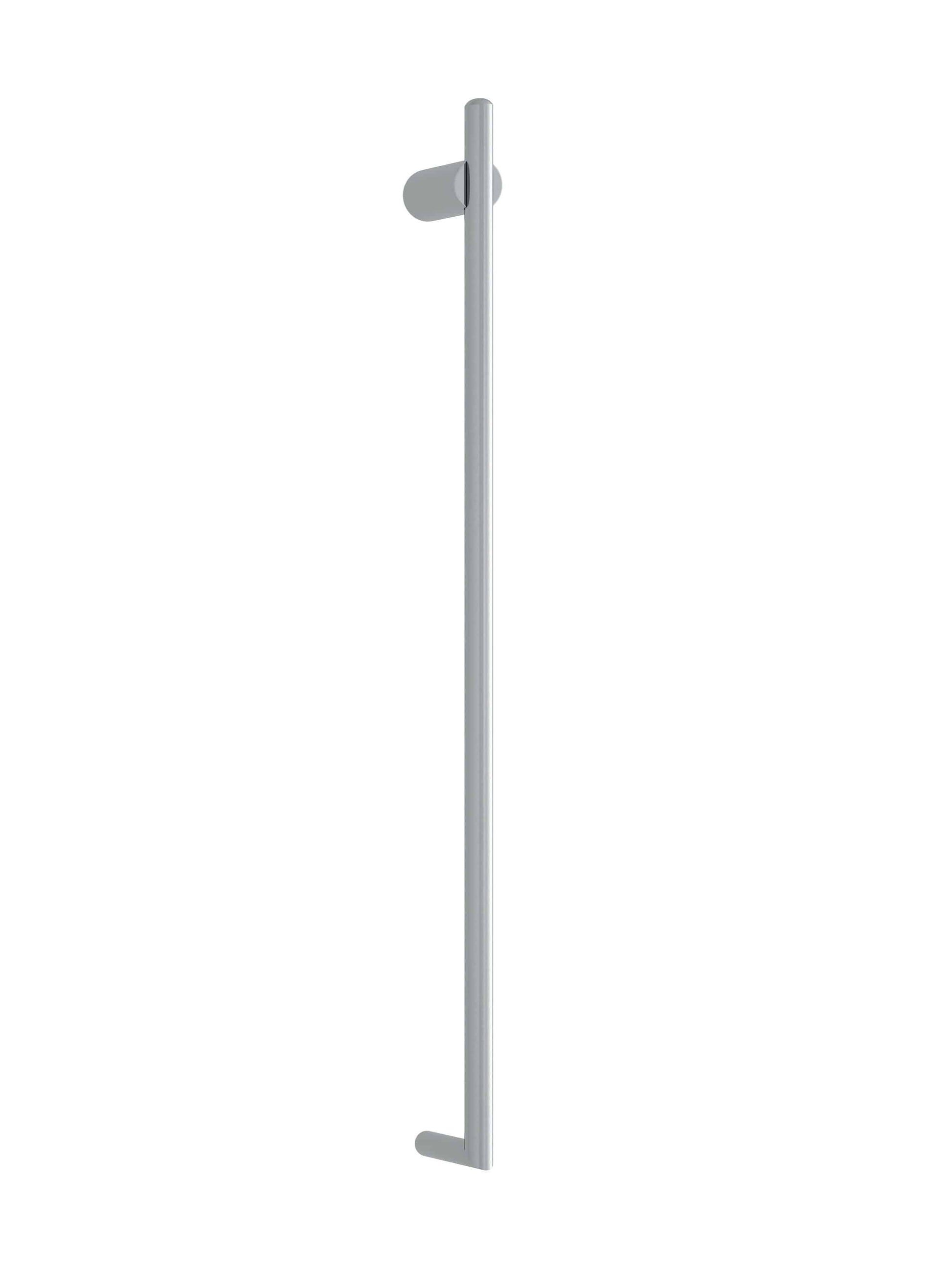 Thermogroup Thermorail Thin/Round 240Volt Vertical Bar 900x45x80mm 15Watt, Polished Stainless Steel