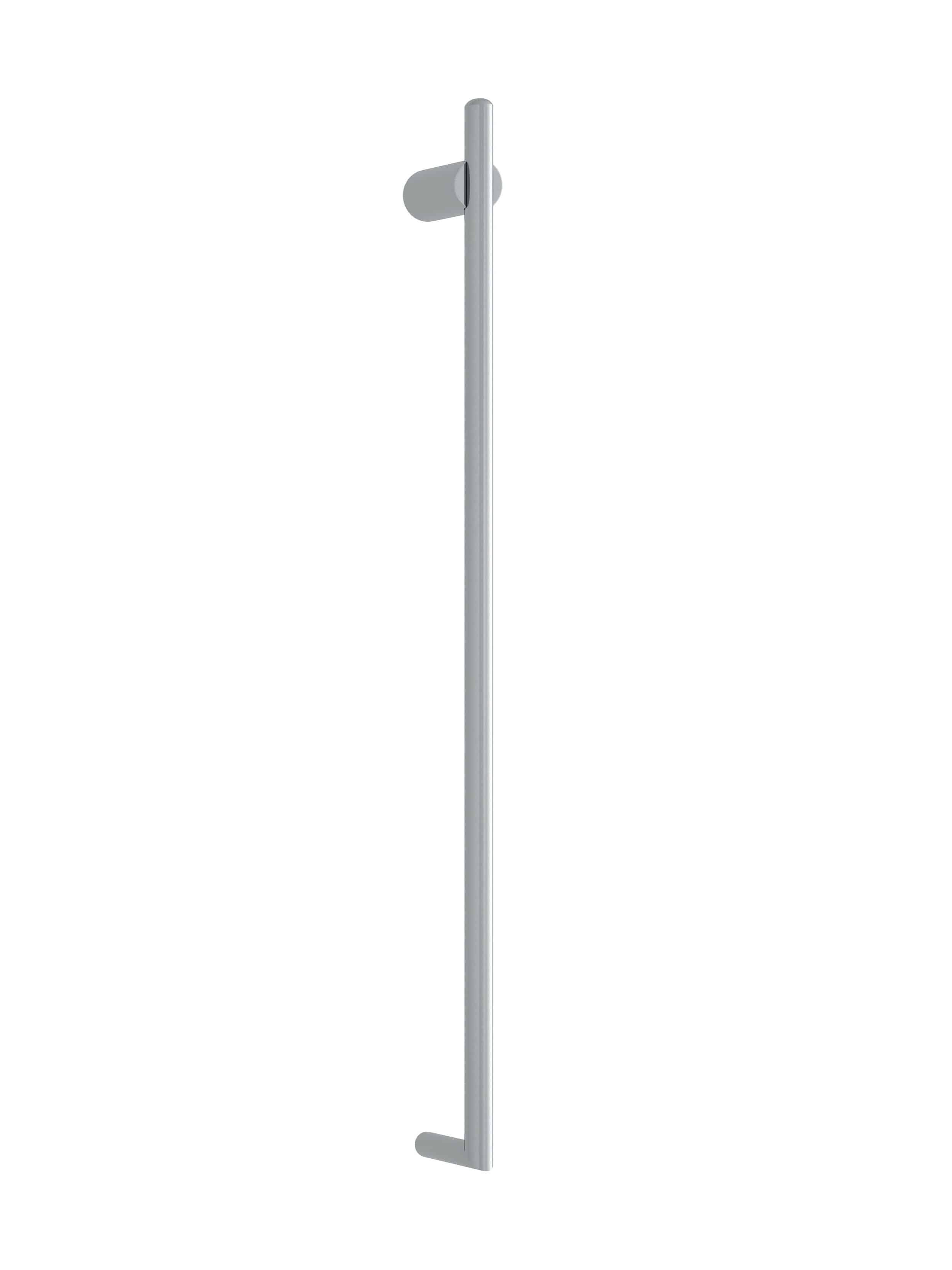 Thermogroup Thermorail Thin/Round 240Volt Vertical Bar 900x45x80mm 15Watt, Polished Stainless Steel