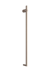 Thermogroup Thermorail Thin/Round 240Volt Vertical Bar 900x45x80mm 15Watt, Brushed Nickel