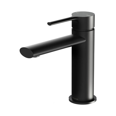 Phoenix Vivid Slimline Oval Basin Mixer - Lead Free, Matte Black