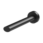 Phoenix Vivid Slimline Oval Wall Basin Outlet 180mm, Matte Black