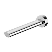 Phoenix Vivid Slimline Oval Wall Bath Outlet 180mm, Chrome