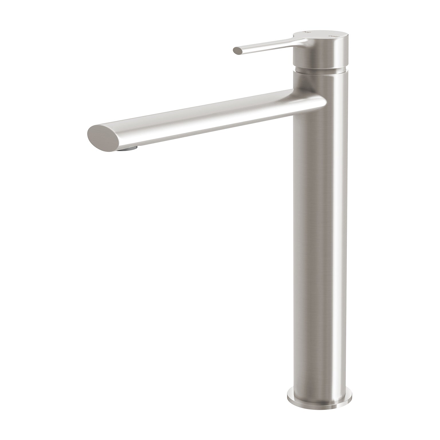 Phoenix Vivid Slimline Oval Vessel Mixer, Brushed Nickel