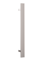 Thermogroup Thermorail Round/Triple Tube 12Volt Vertical Bar 900x75x100mm 27Watts, Polished Stainless Steel