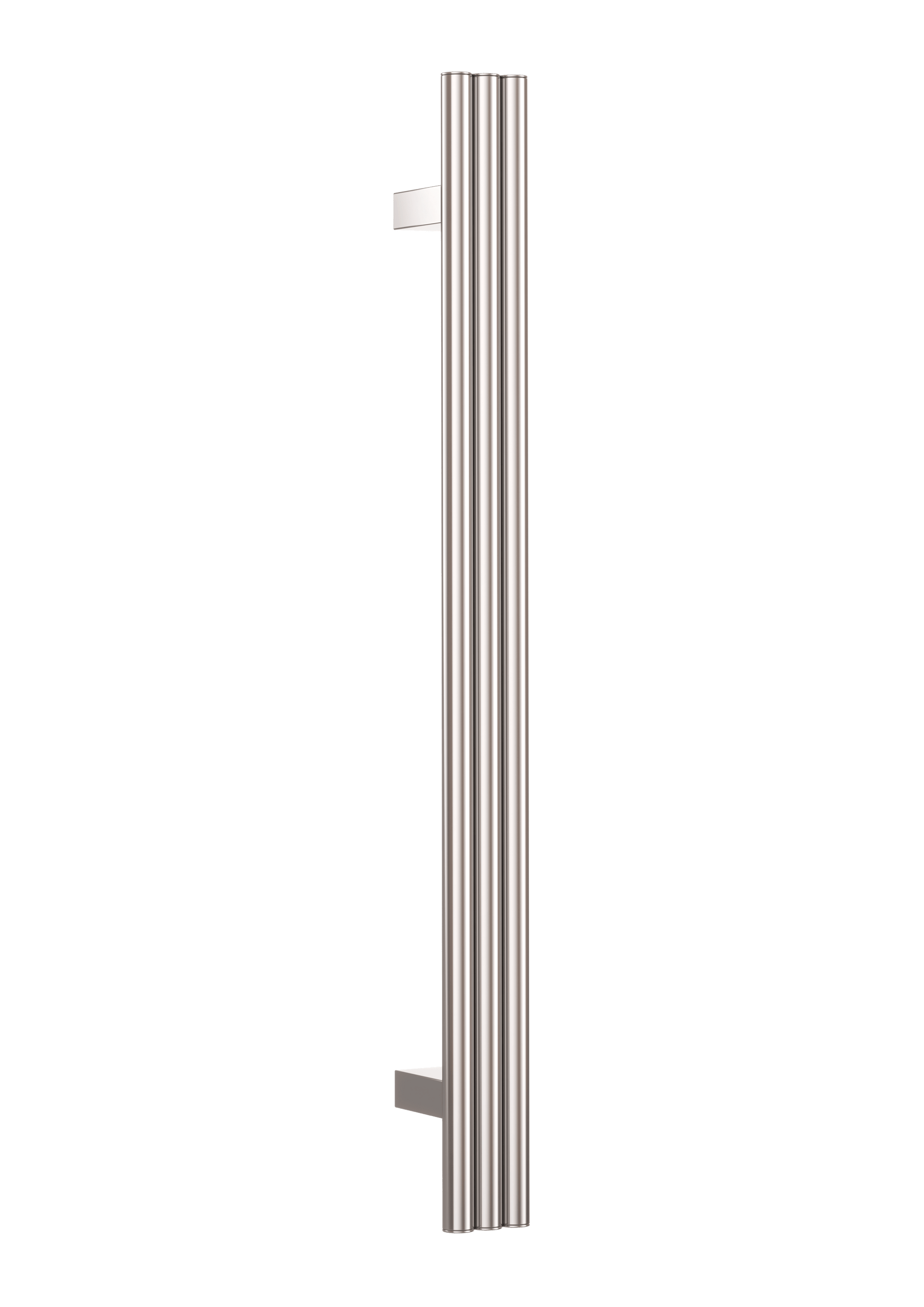 Thermogroup Thermorail Round/Triple Tube 12Volt Vertical Bar 900x75x100mm 27Watts, Polished Stainless Steel
