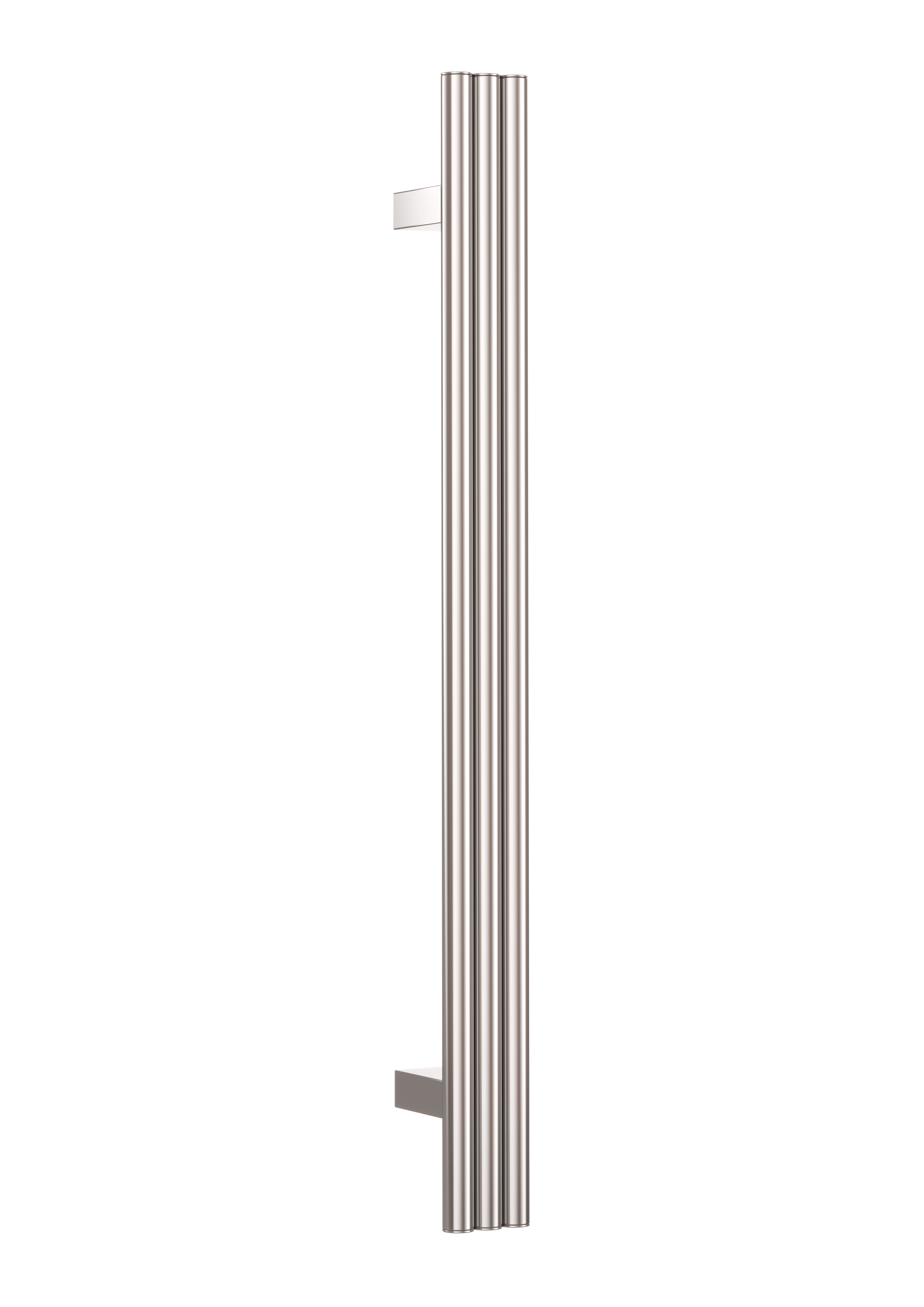 Thermogroup Thermorail Round/Triple Tube 12Volt Vertical Bar 900x75x100mm 27Watts, Polished Stainless Steel