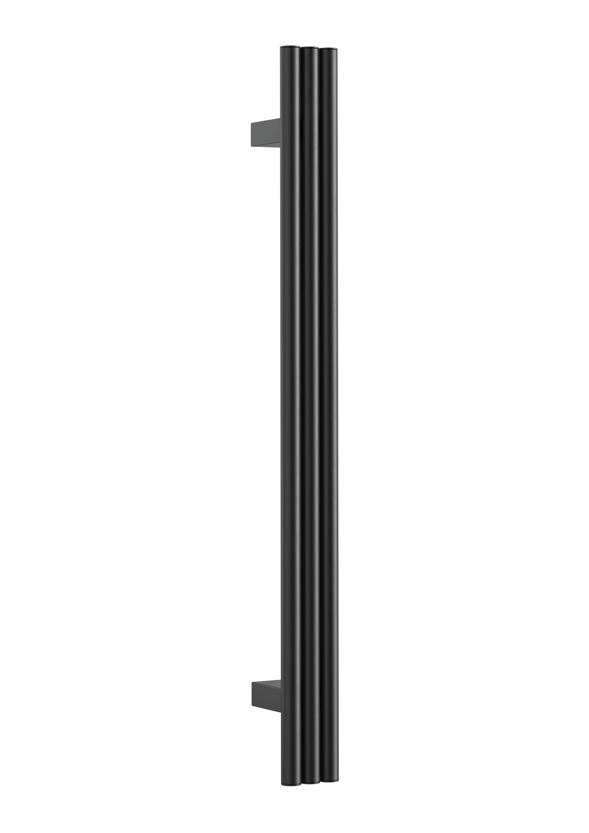 Thermogroup Thermorail Round/Triple Tube 12Volt Vertical Bar 900x75x100mm 39Watts, Matt Black