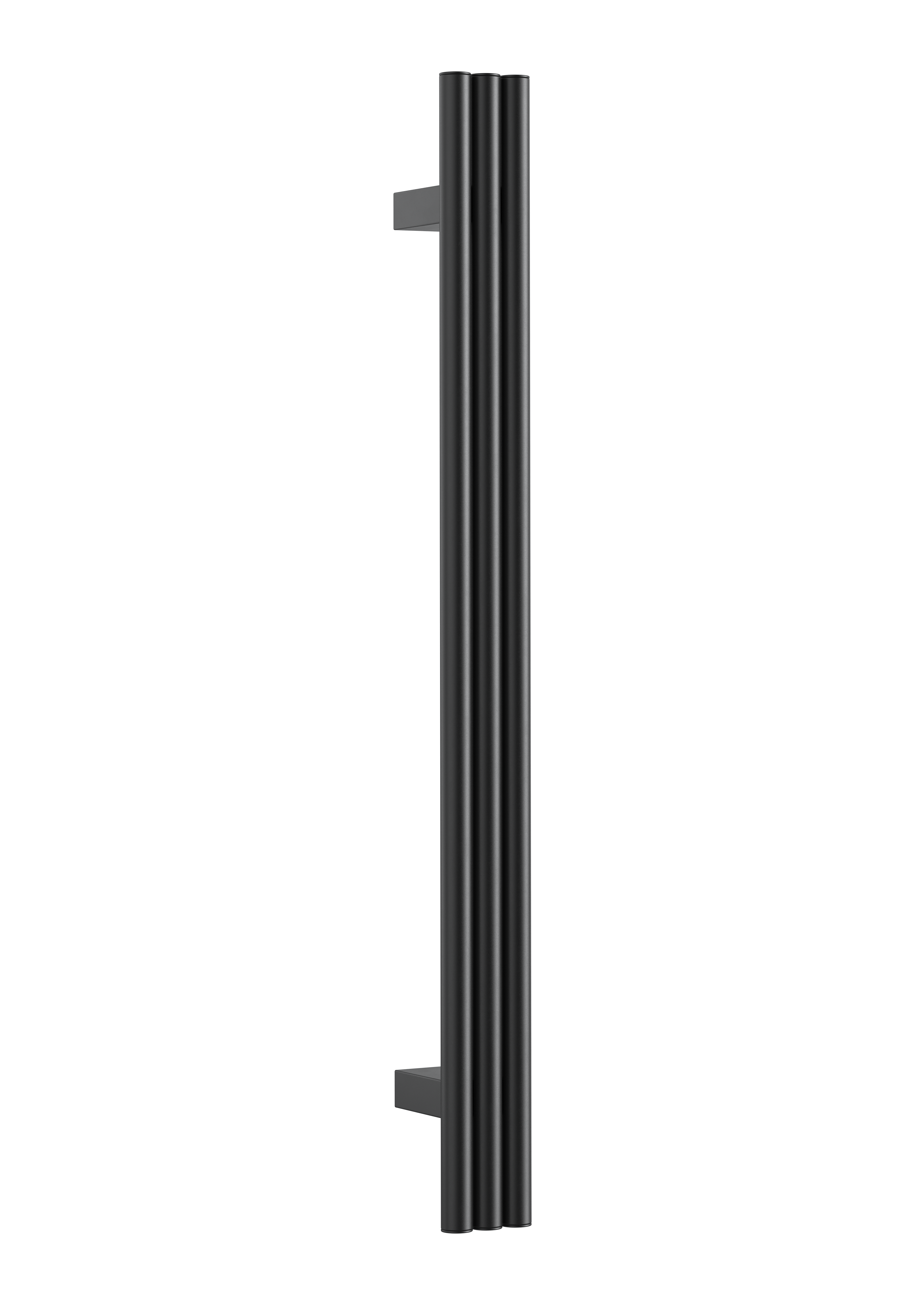 Thermogroup Thermorail Round/Triple Tube 12Volt Vertical Bar 900x75x100mm 39Watts, Matt Black