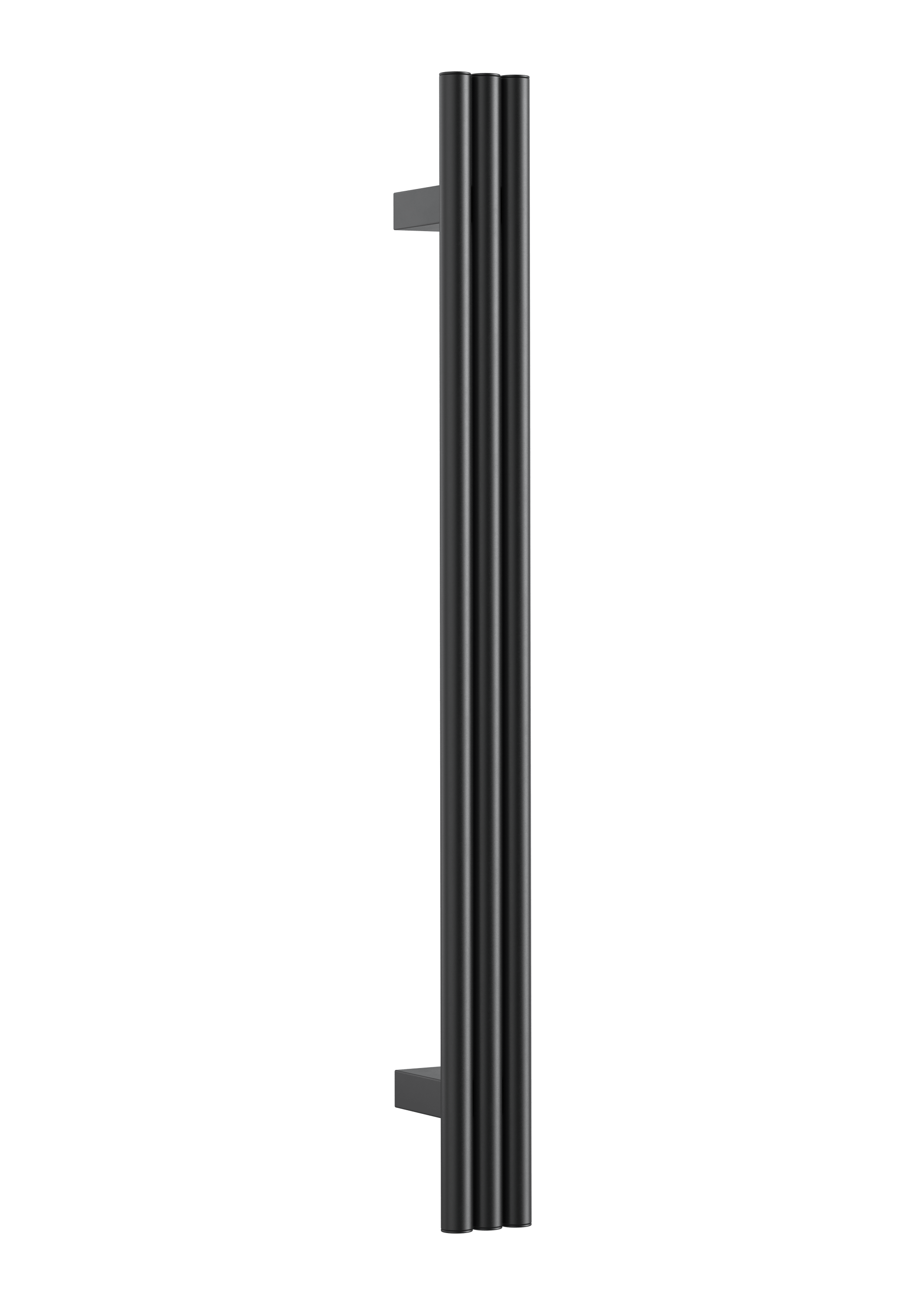 Thermogroup Thermorail Round/Triple Tube 12Volt Vertical Bar 900x75x100mm 39Watts, Matt Black