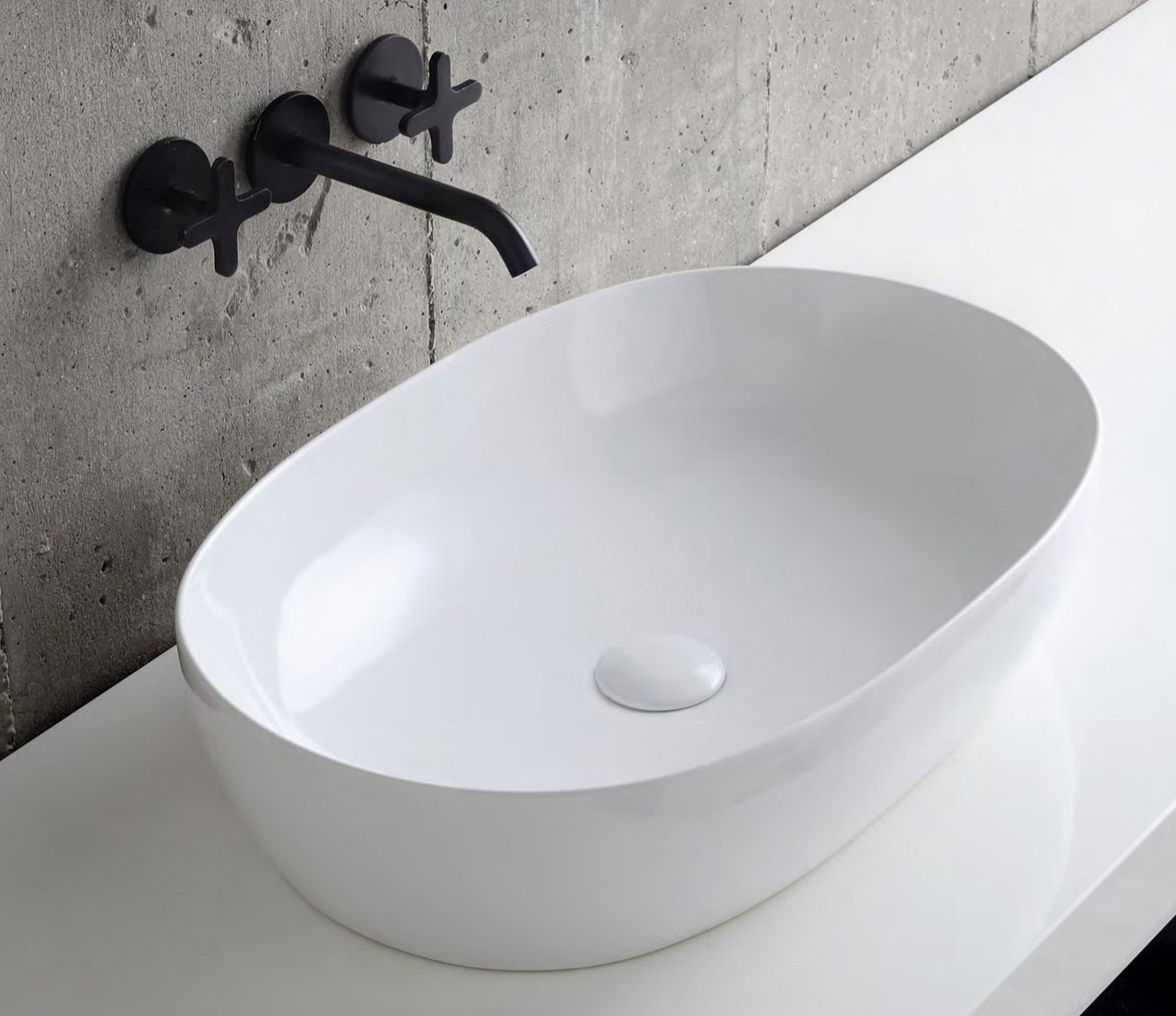 Vita60 bench basin_Studio-Bagno
