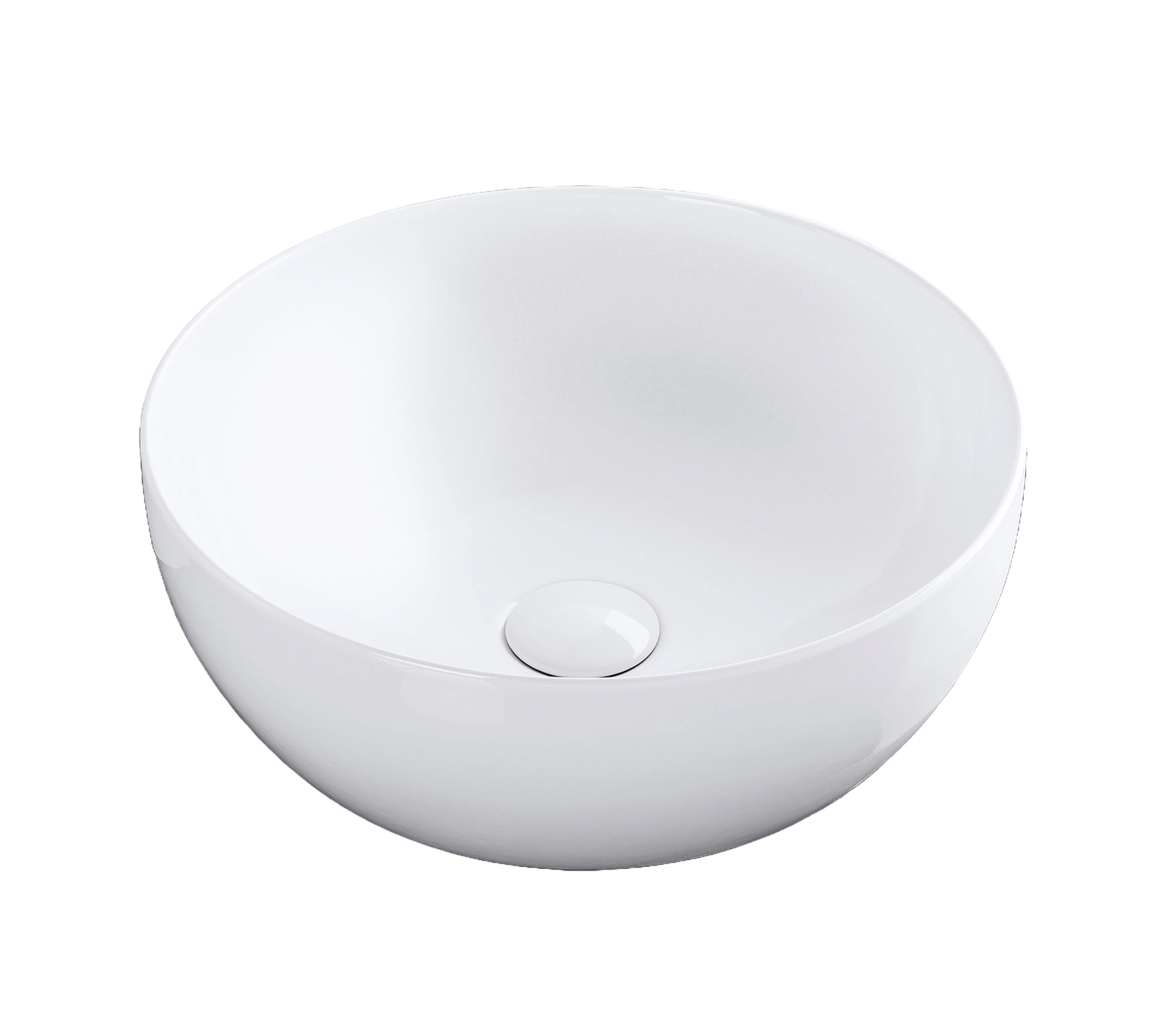 Studio Bagno Vita 40 bench basin, Gloss White