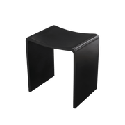 Thermogroup Willow Shower Stool 400x300mm, Black