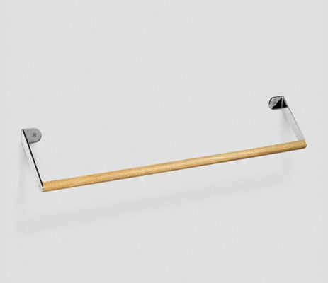 Wall-Mounted-Towel-Rail-400mm-Timber