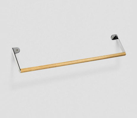 Wall-Mounted-Towel-Rail-600mm-Timber