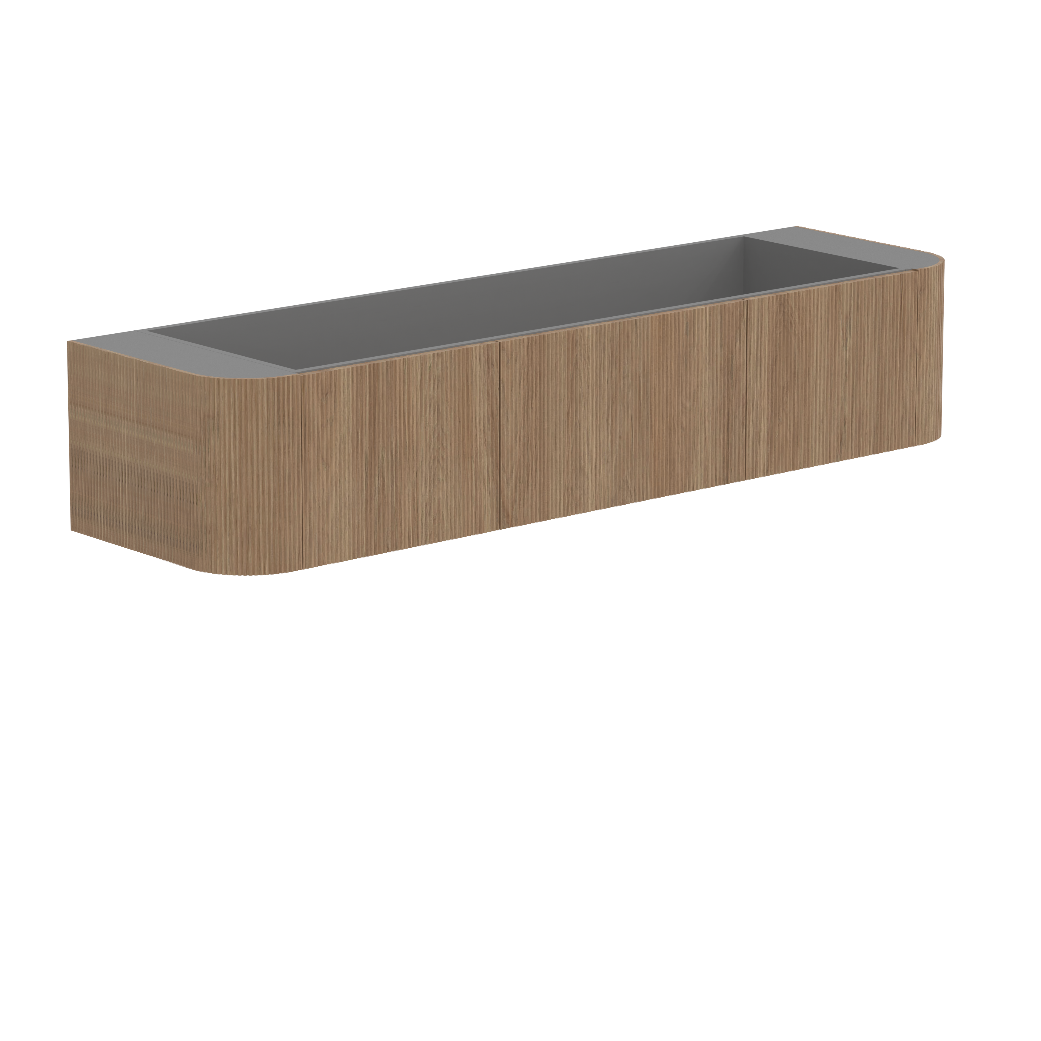 ADP Waverley Curved Wall Hung Vanity