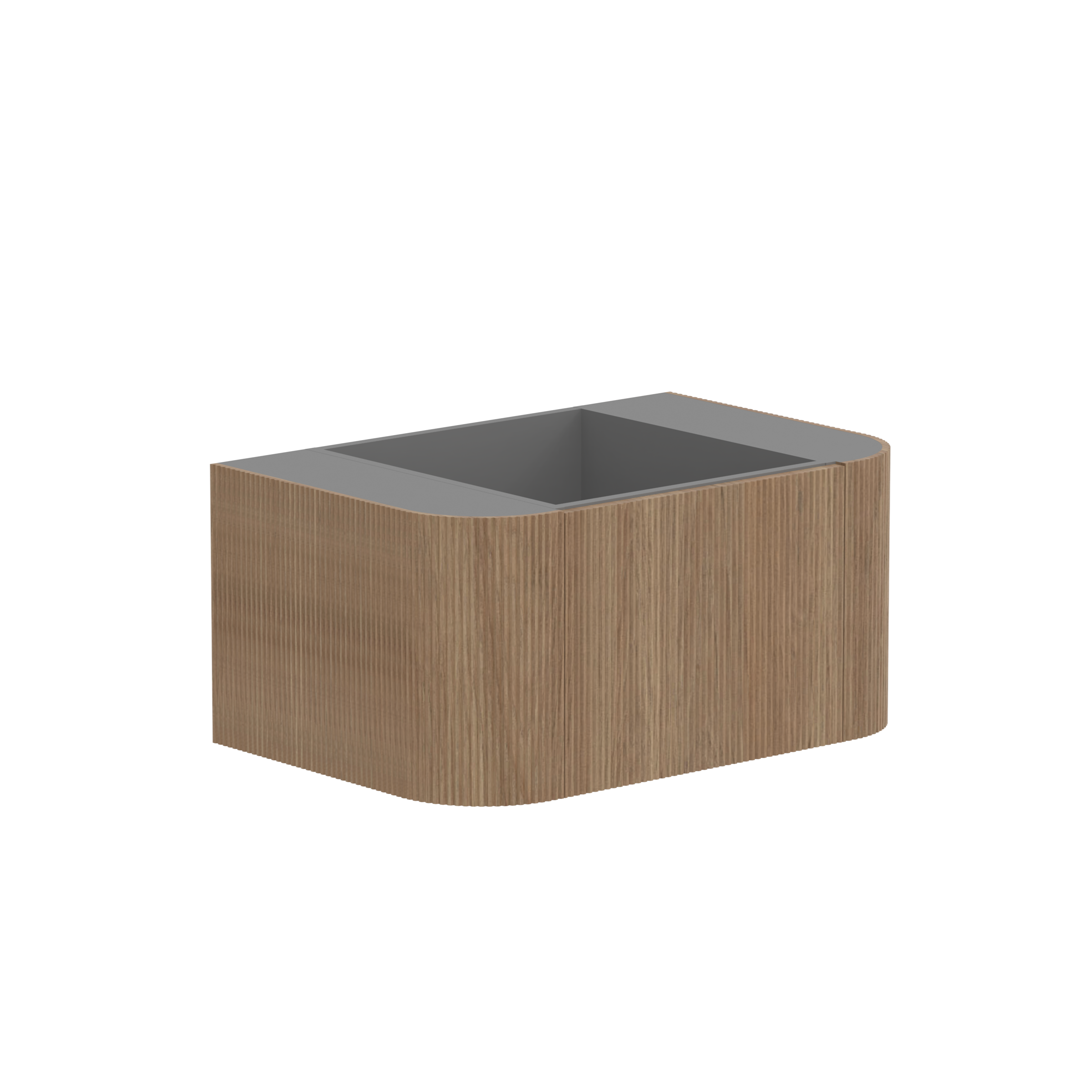 ADP Waverley Curved Wall Hung Vanity