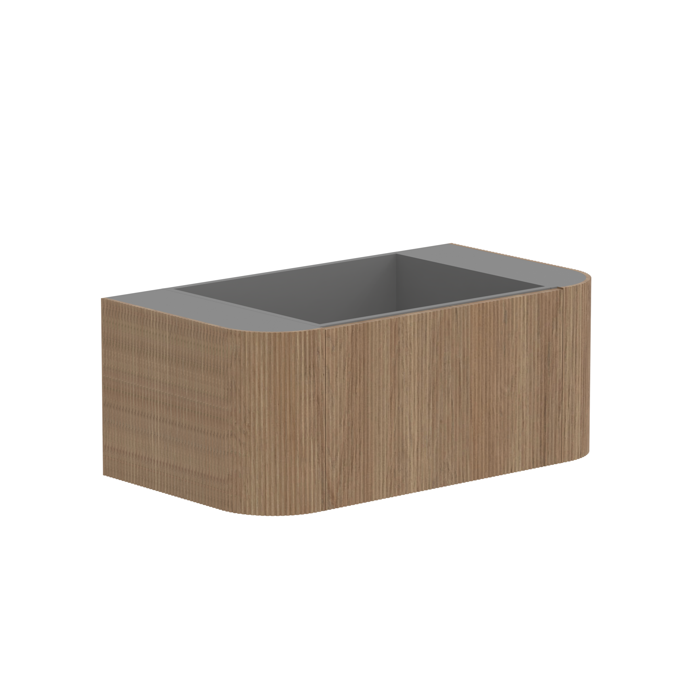 ADP Waverley Curved Wall Hung Vanity