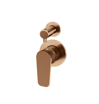 Meir Round Diverter Mixer Paddle Handle Finish Kit, Lustre Bronze