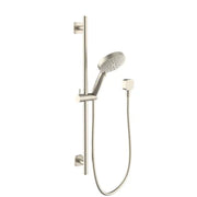 Millennium Finesa SQ Rail Shower, Brushed Nickel