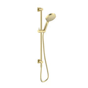 Millennium Finesa SQ Rail Shower Top Inlet, Modern Brass