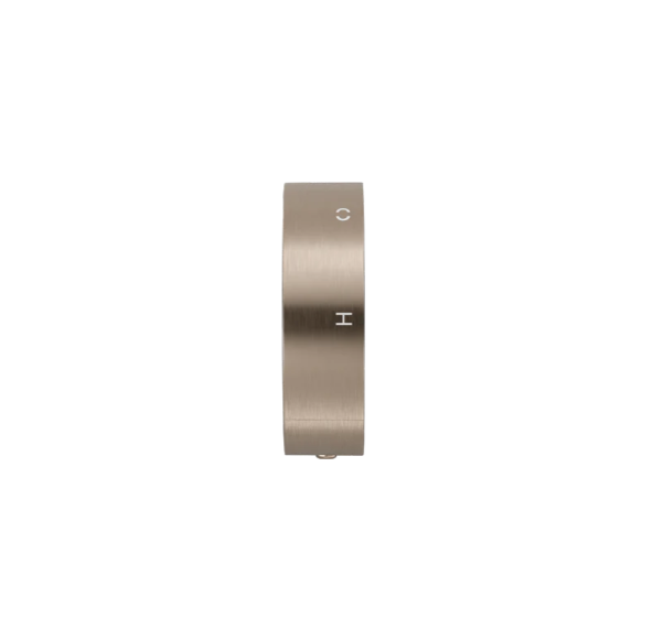 Meir Progressive mixer body and handle set, Champagne