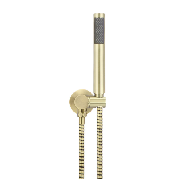 Meir Round Hand Shower on Swivel Bracket, Tiger Bronze