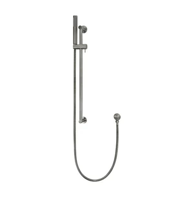 Meir Round Hand Shower on Rail Column, Shadow