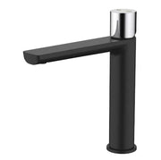 Millennium Finesa Mid Rise Vessel Mixer, Matte Black & Chrome