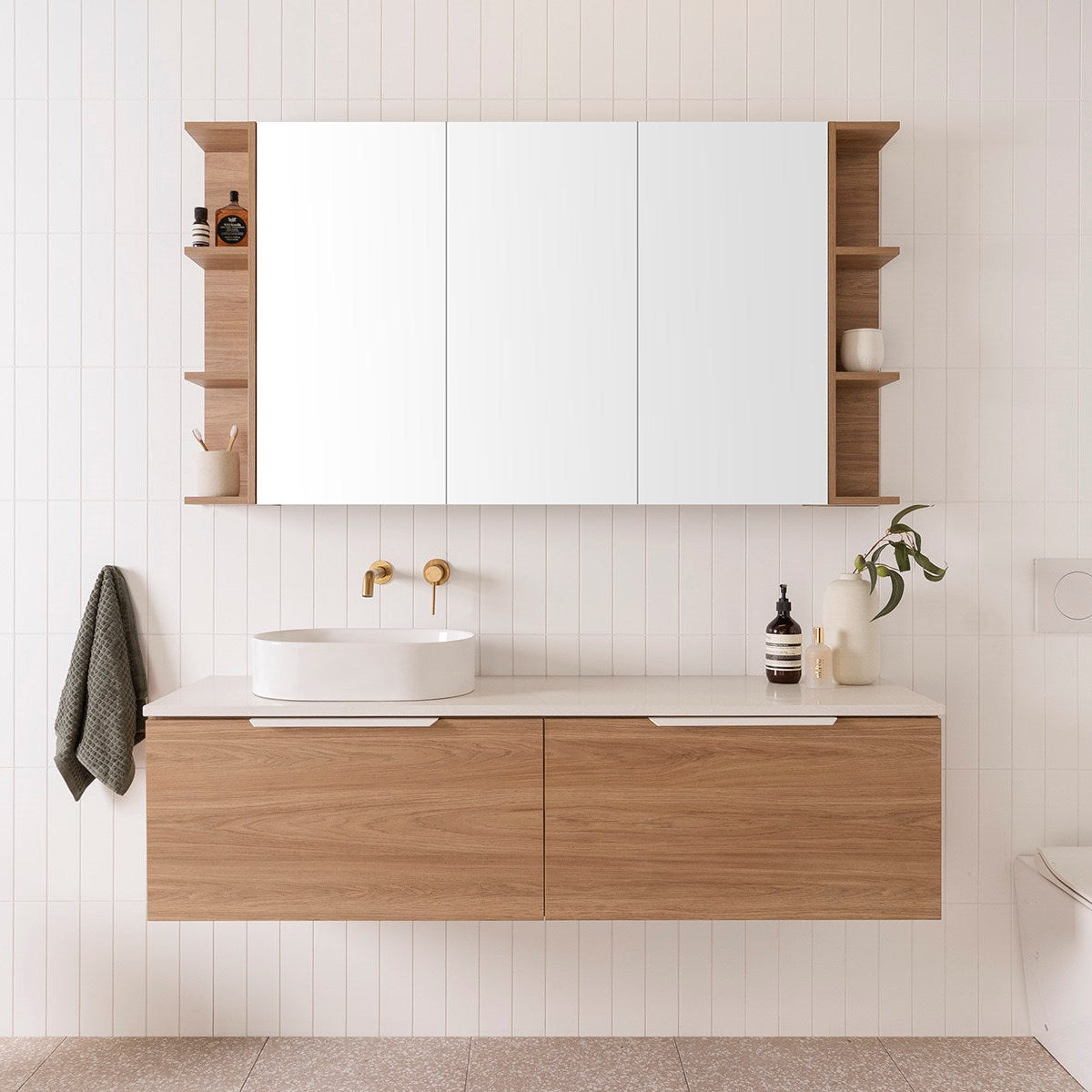 ADP Glacier Shelf Shaving Cabinet