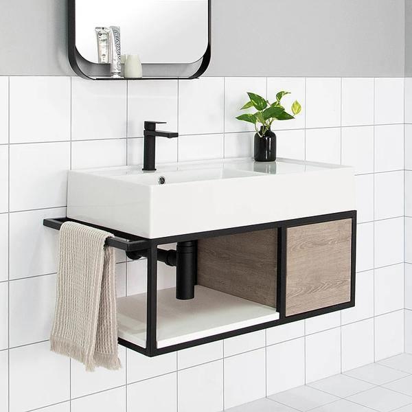 ADP Antonio Wall Hung Vanity - Ideal Bathroom CentreANTFC0600WHL600mmLeft Hand Basin