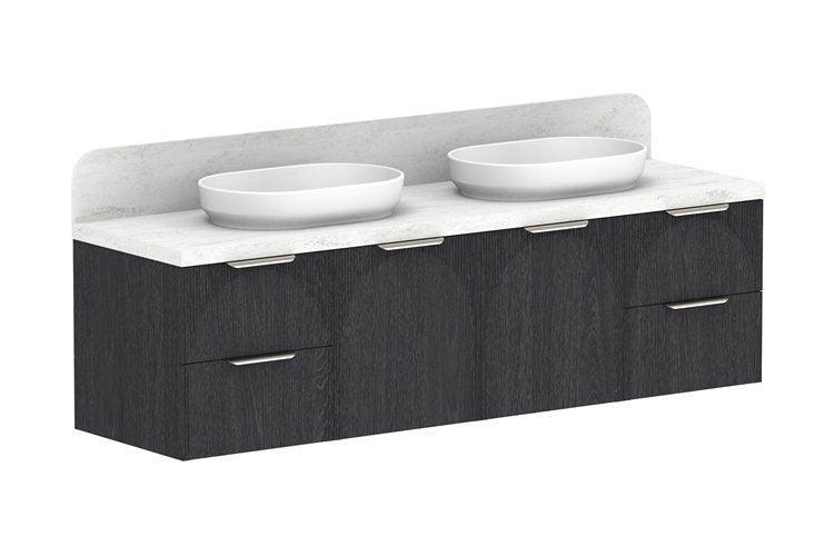 ADP Archie Wall Hung Vanity - Ideal Bathroom CentreARCFCW1800WHDCP1800mm Drawer & DoorDouble Bowl Basins