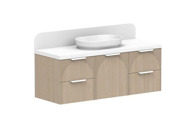 ADP Archie Wall Hung Vanity - Ideal Bathroom CentreARCFCW1350WHDCP1350mm Drawer & DoorCentre Basin