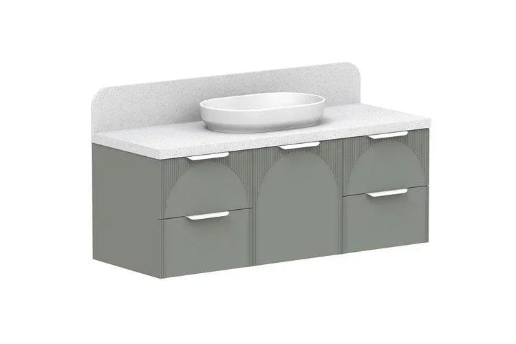 ADP Archie Wall Hung Vanity - Ideal Bathroom CentreARCFCW1800WHCCP1350mm Drawer & DoorDouble Bowl Basins