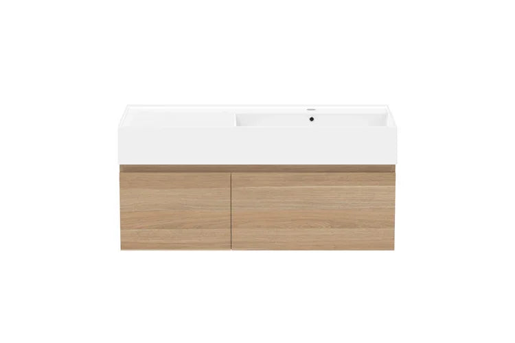 ADP Capri Wall Hung Vanity - Ideal Bathroom CentreCAPFA1000WHL1000mmLeft Hand Basin
