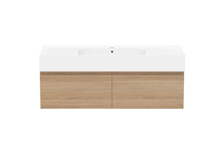 ADP Capri Wall Hung Vanity - Ideal Bathroom CentreCAPFA1000WHD1000mmDouble Bowl Basin