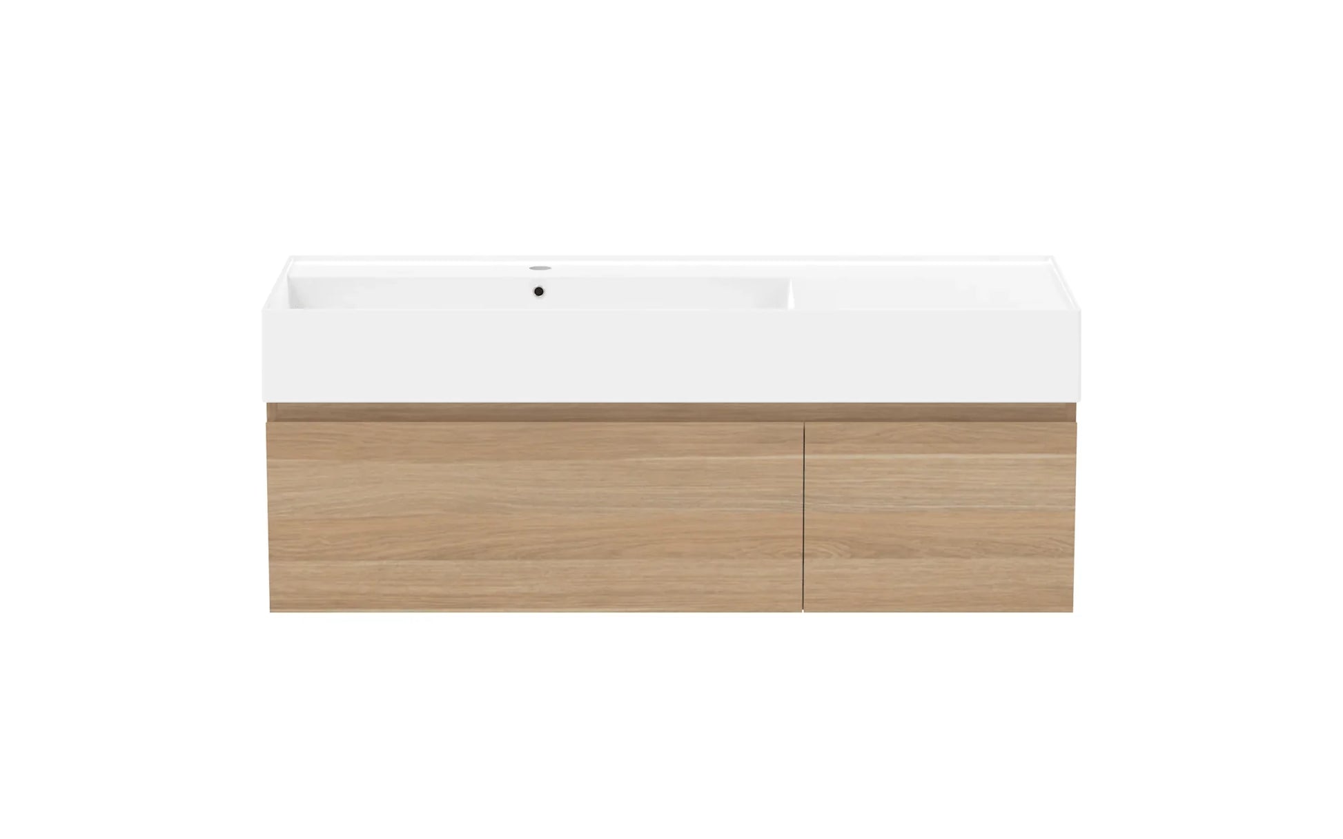 ADP Capri Wall Hung Vanity - Ideal Bathroom CentreCAPFA1200WHD1200mmDouble Bowl Basin