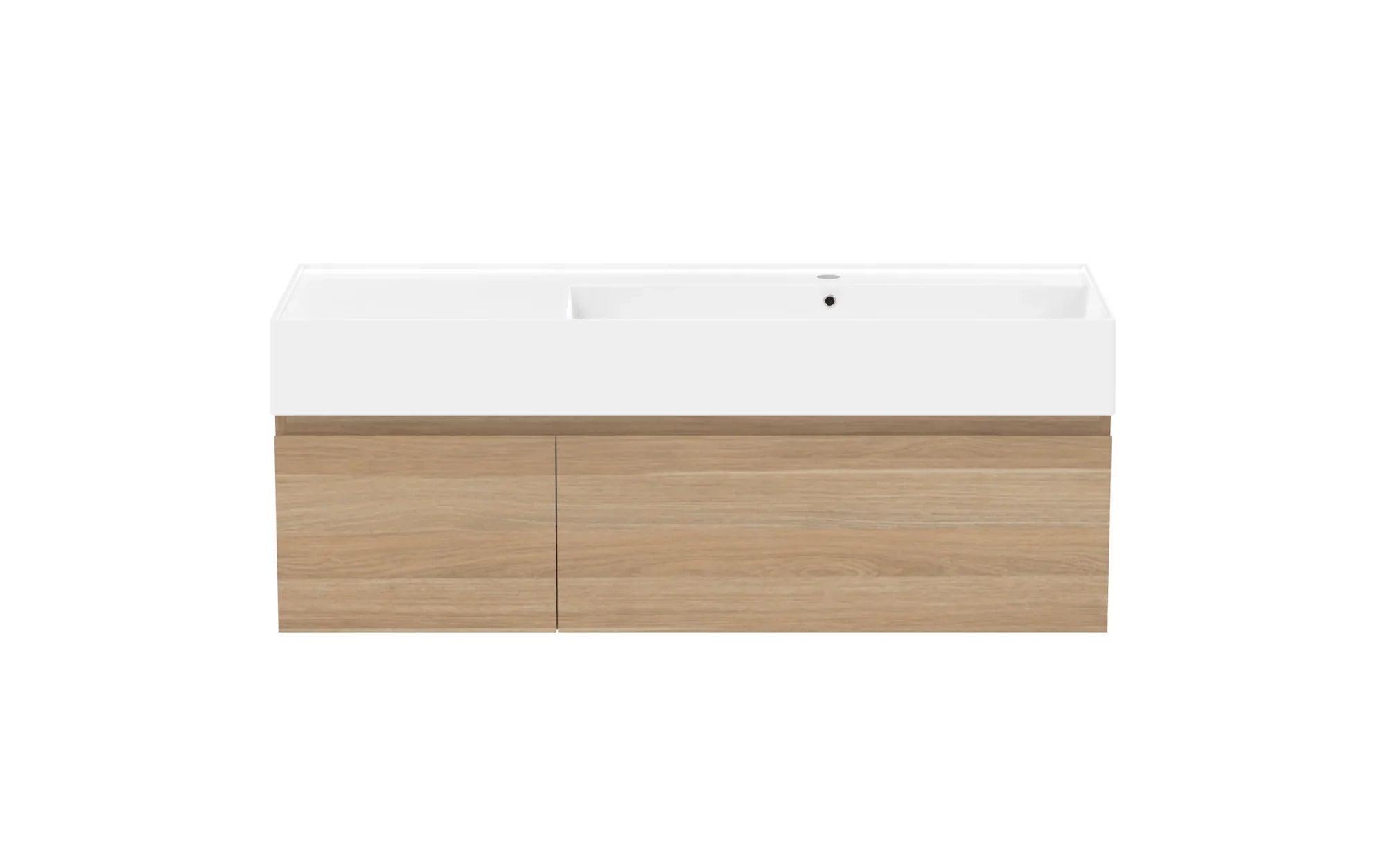 ADP Capri Wall Hung Vanity - Ideal Bathroom CentreCAPFA1200WHL1200mmLeft Hand Basin