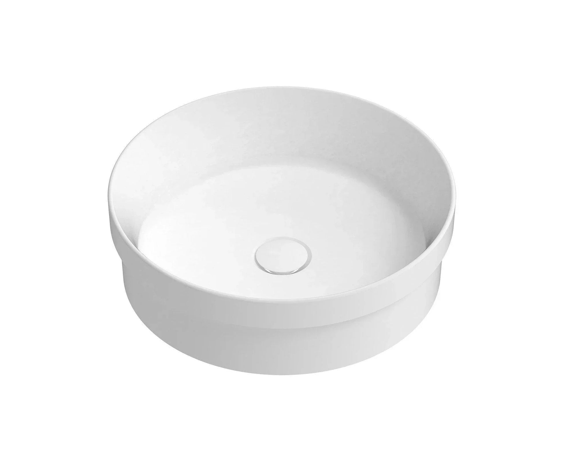 ADP Chandler Semi Inset Basin - Matte White - Ideal Bathroom CentreTOPCCHA400MW