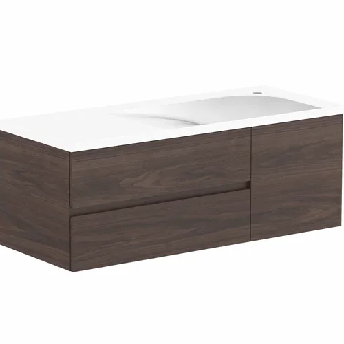 ADP Drift 900/1200mm Wall Hung Vanity - Ideal Bathroom CentreDRIFC1200WHL1200mmLeft Hand Basin