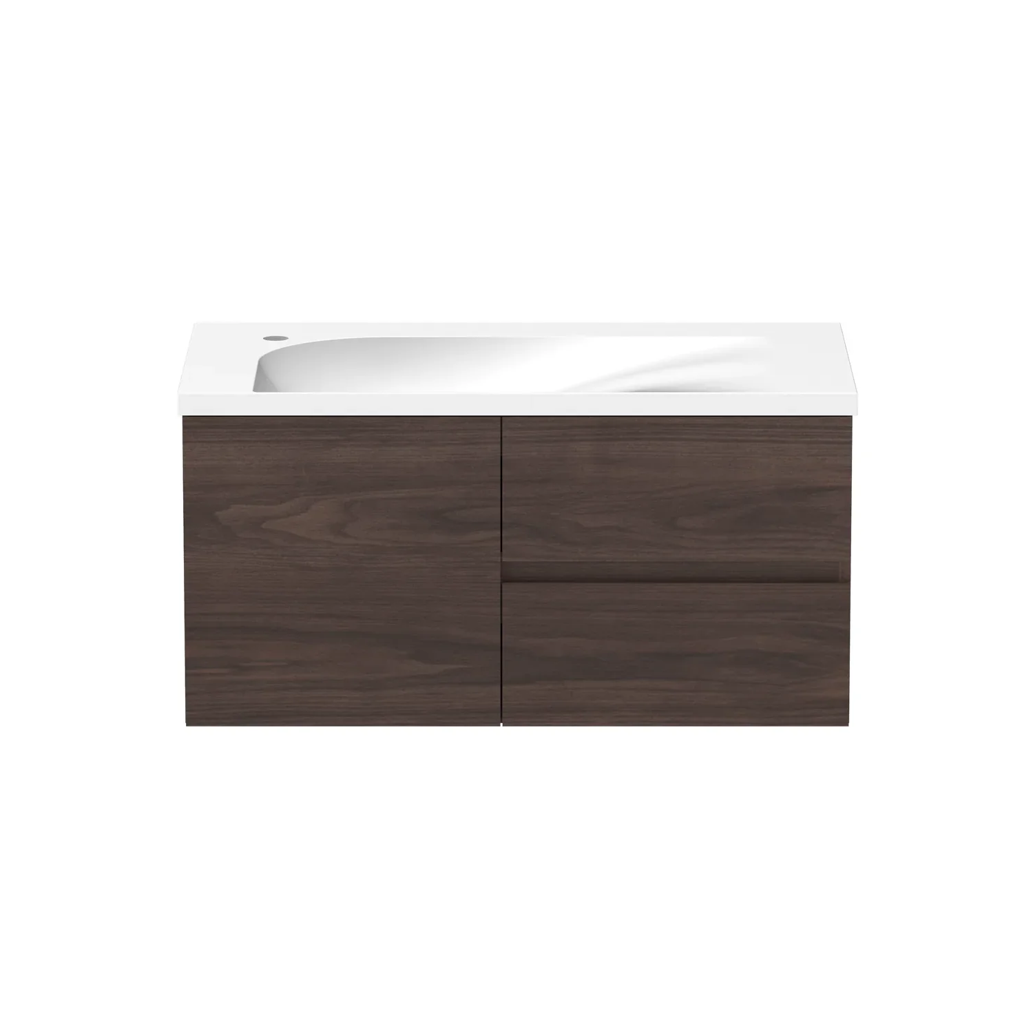 ADP Drift 900/1200mm Wall Hung Vanity - Ideal Bathroom CentreDRIFC0900WHL900mmLeft Hand Basin